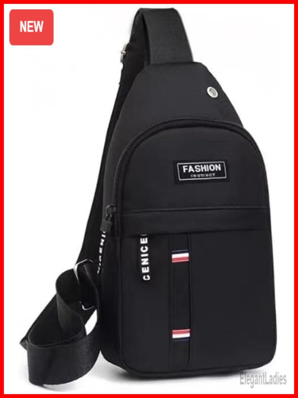 Adjustable Chest Bag Outdoor Hiking Shoulder Messenger Backpack Portable